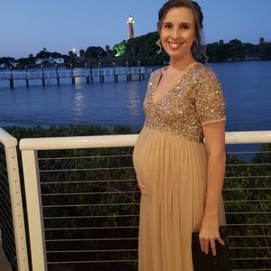 Maya Maternity Gown
